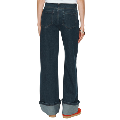 NÜMPH || NUTORONTO WIDE JEANS OBSIDIAN