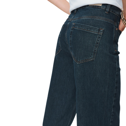 NÜMPH || NUTORONTO WIDE JEANS OBSIDIAN