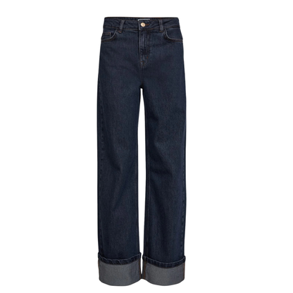 NÜMPH || NUTORONTO WIDE JEANS OBSIDIAN