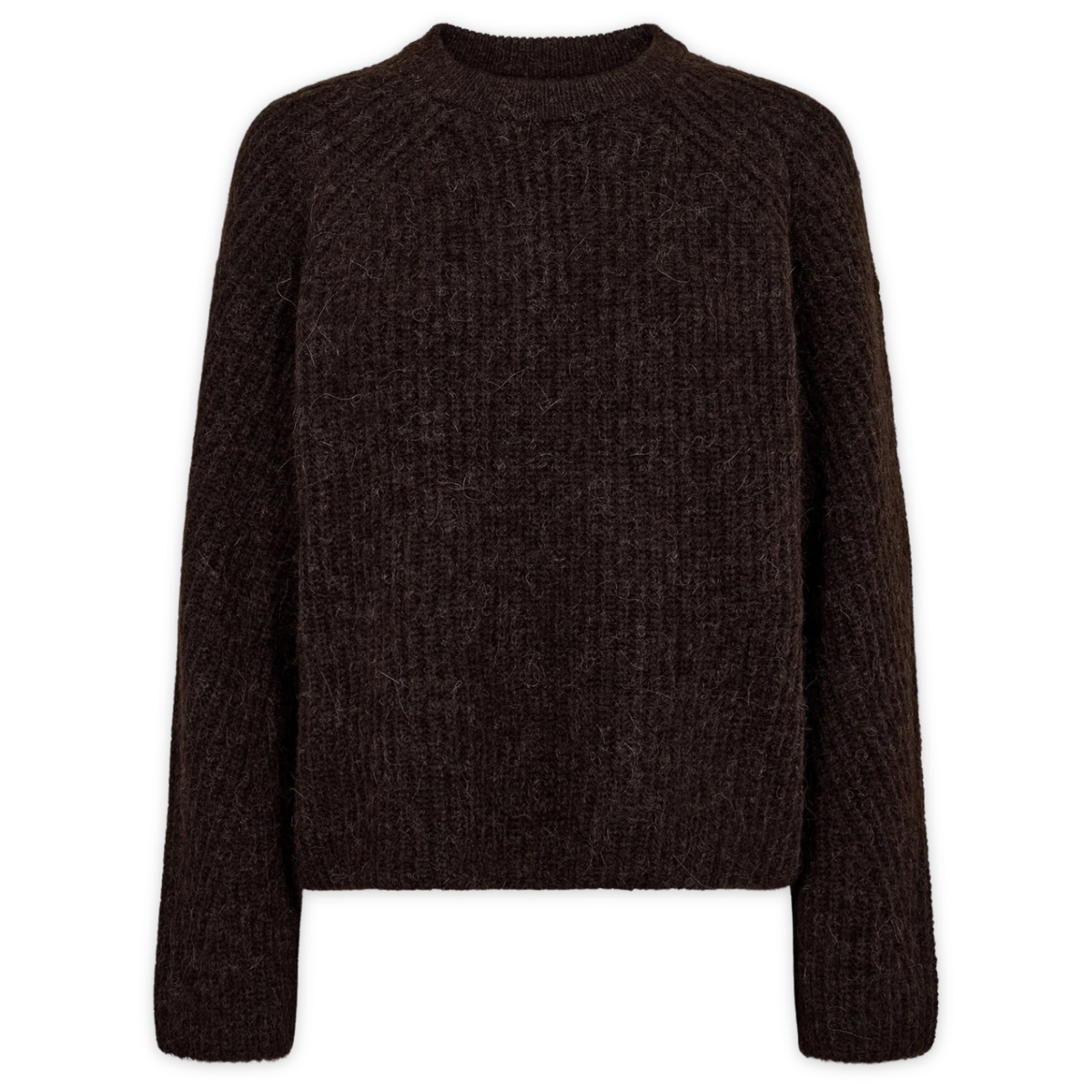 NÜMPH || NUZINDI PULLOVER BLACK COFFEE