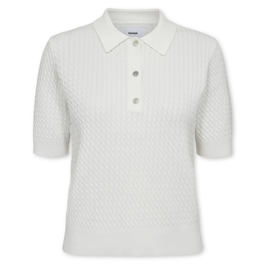 NÜMPH || NUALETTE POLO CLOUD DANCER