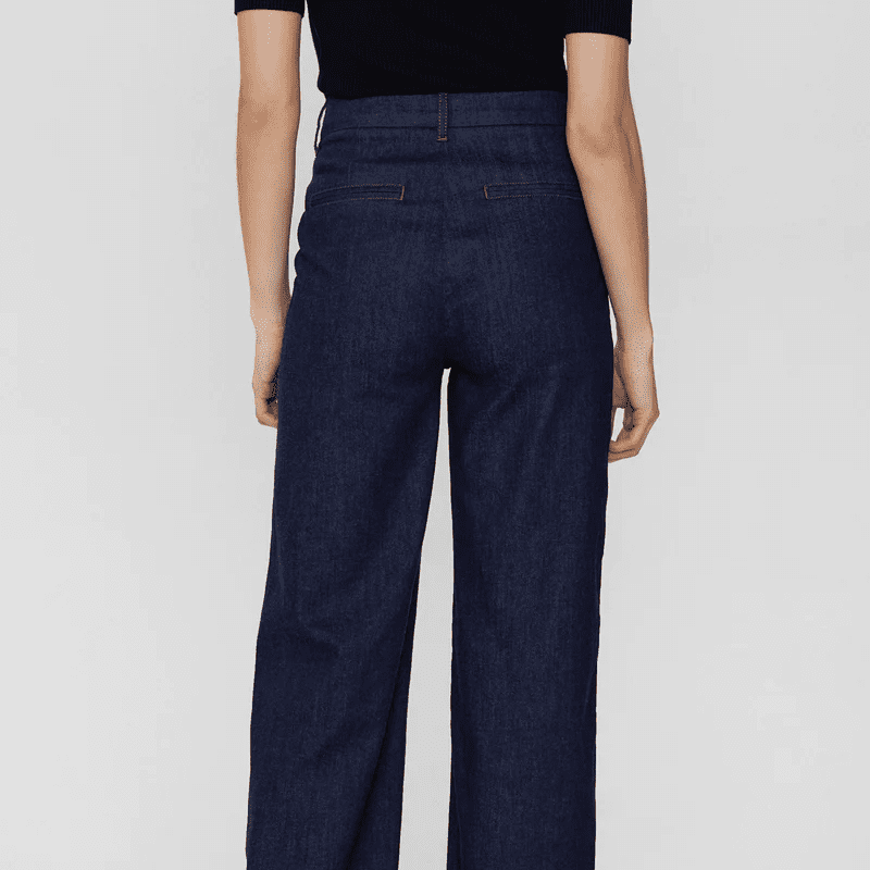 NÜMPH || NUAMBER PANTS DARK BLUE DENIM