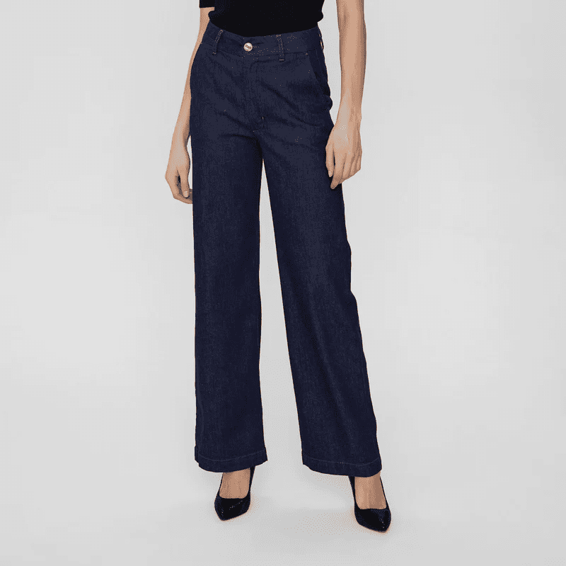 NÜMPH || NUAMBER PANTS DARK BLUE DENIM