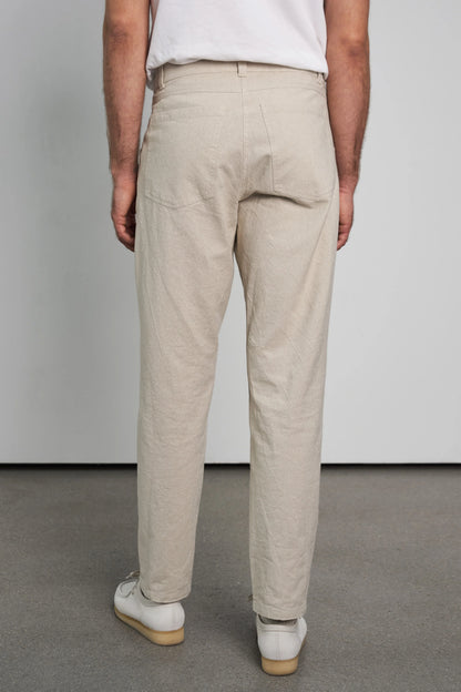 ABOUT COMPANIONS || OLF TROUSERS ECO CANVAS SAND