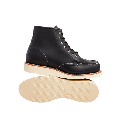 RED WING || 3373 WOMENS MOC TOE 6-INCH BLACK