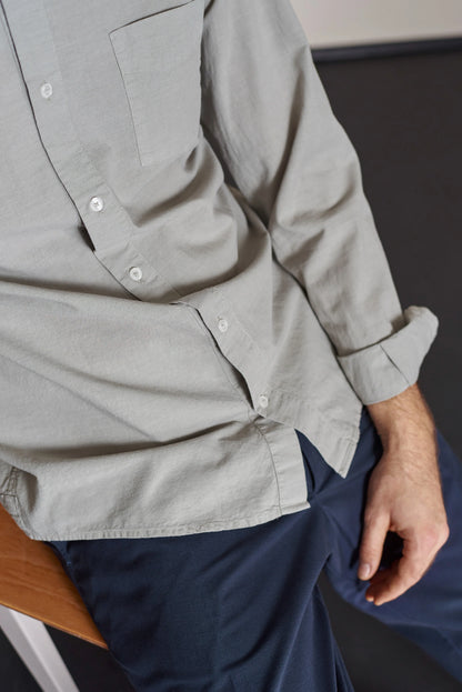 ABOUT COMPANIONS || SIMON SHIRT TENCEL LINEN REED