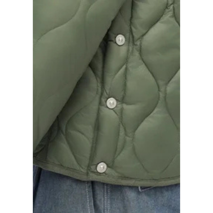 TAION || MILITARY CREW NECK DOWN JKT OLIVE