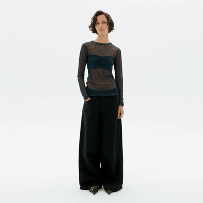 THINKING MU || BLACK HEDDA PANTS WOMAN