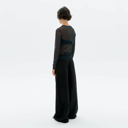 THINKING MU || BLACK HEDDA PANTS WOMAN