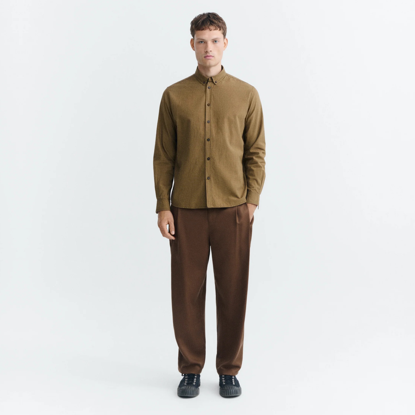THINKING MU || CAMEL MICROVICHY ANT SHIRT