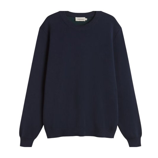 THINKING MU || CASITA SETH KNITTED SWEATER NAVY