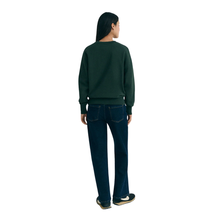 THINKING MU || FLOWER TM BOTTLE GREEN JODIE SWEATSHIRT