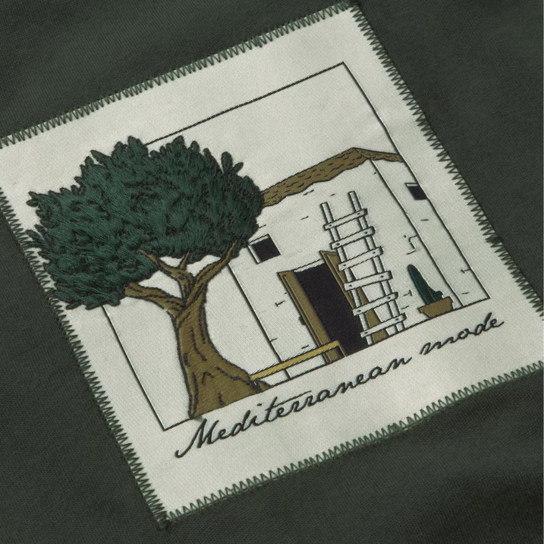 THINKING MU || HOUSE AARON TEE BOTTLE GREEN