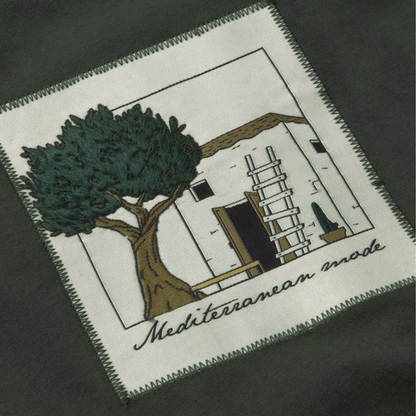 THINKING MU || HOUSE AARON TEE BOTTLE GREEN