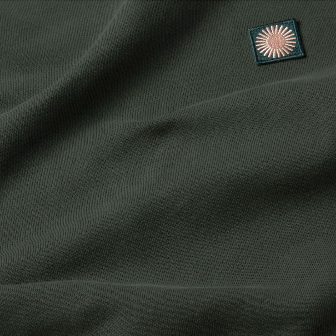 THINKING MU || LEON SWEATSHIRT BOTTLE GREEN