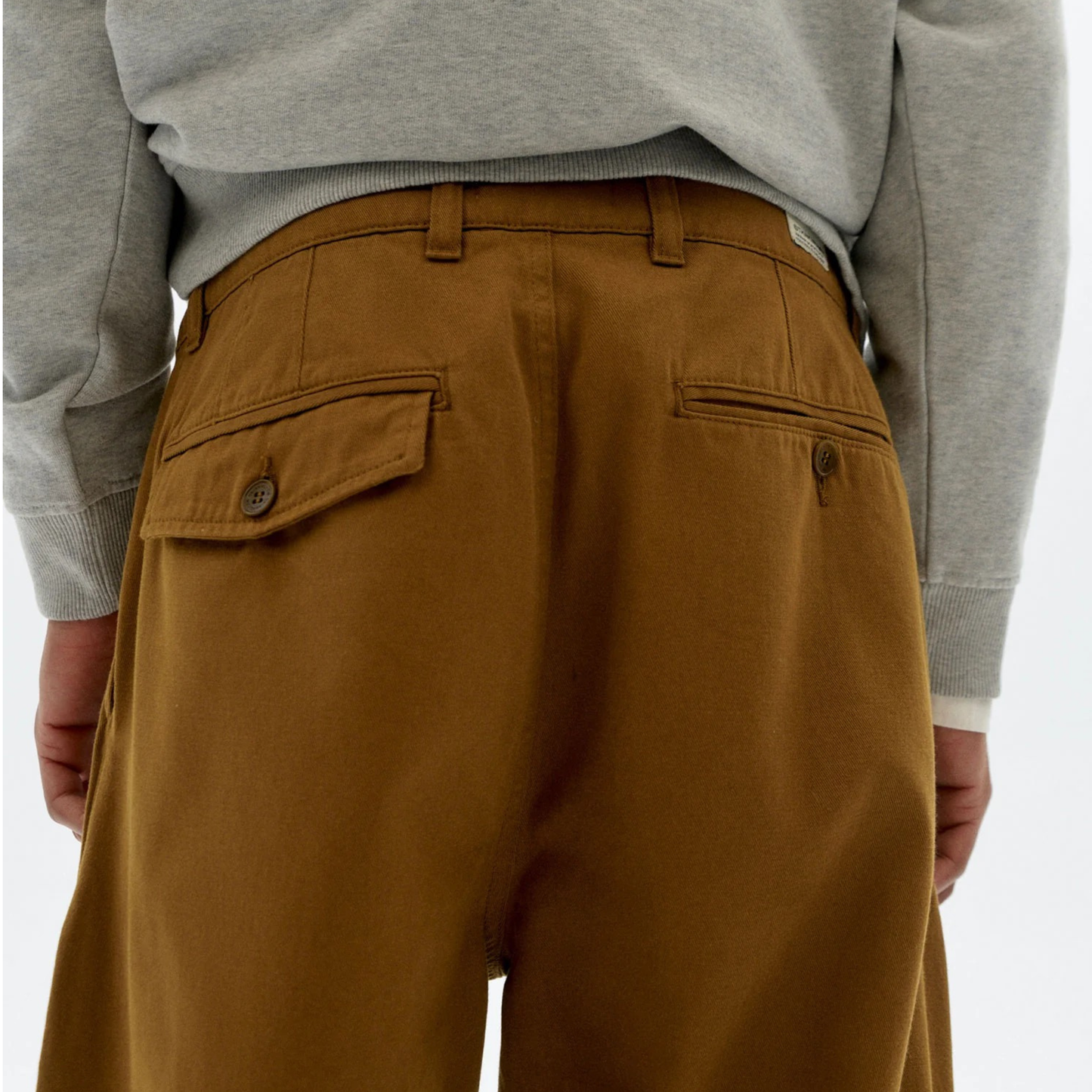 THINKING MU || LIGHT OAK WOTAN PANTS MEN