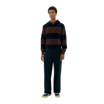 THINKING MU || MARC PANTS DARK NAVY