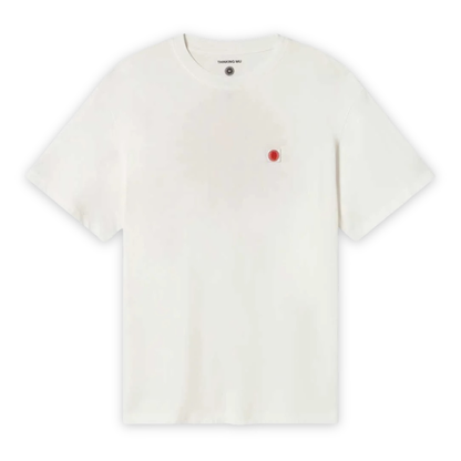 THINKING MU || SOL CONTRAST WHITE TEE MAN