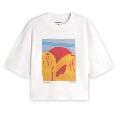 THINKING MU || YOSIGO CHAIR WHITE LENA TEE