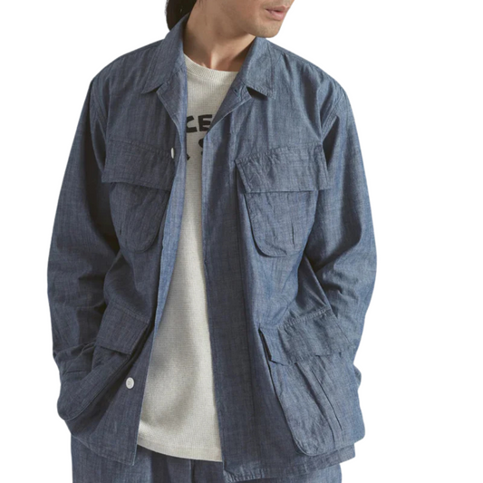 UNIVERSAL WORKS || CHAMBRAY JUNGLE JACKET