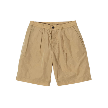 UNIVERSAL WORKS || RECYCLED NYLON PLEATED TRACK SHORT
