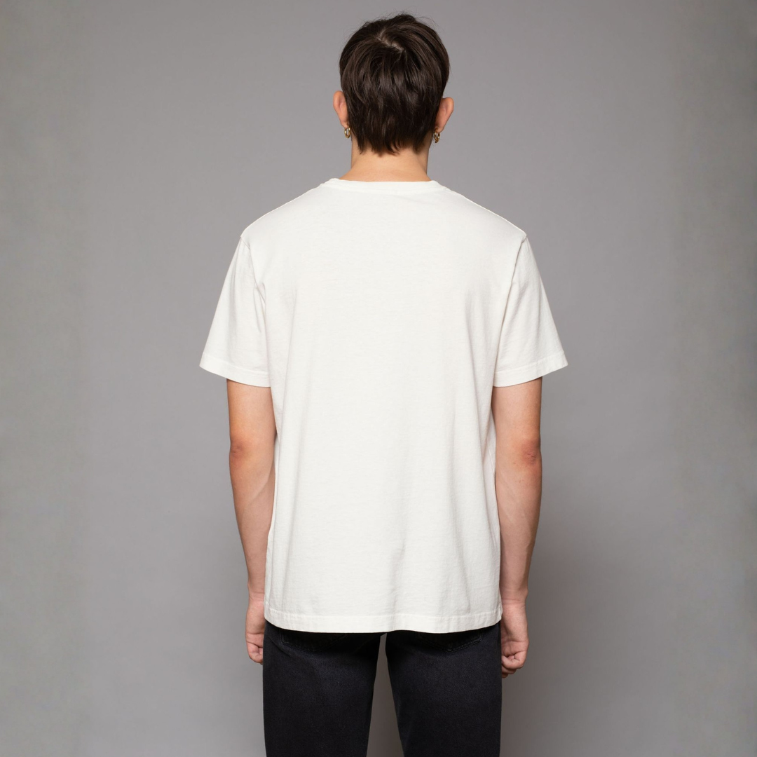 NUDIE JEANS || UNO EVERYDAY T-SHIRT CHALK WHITE