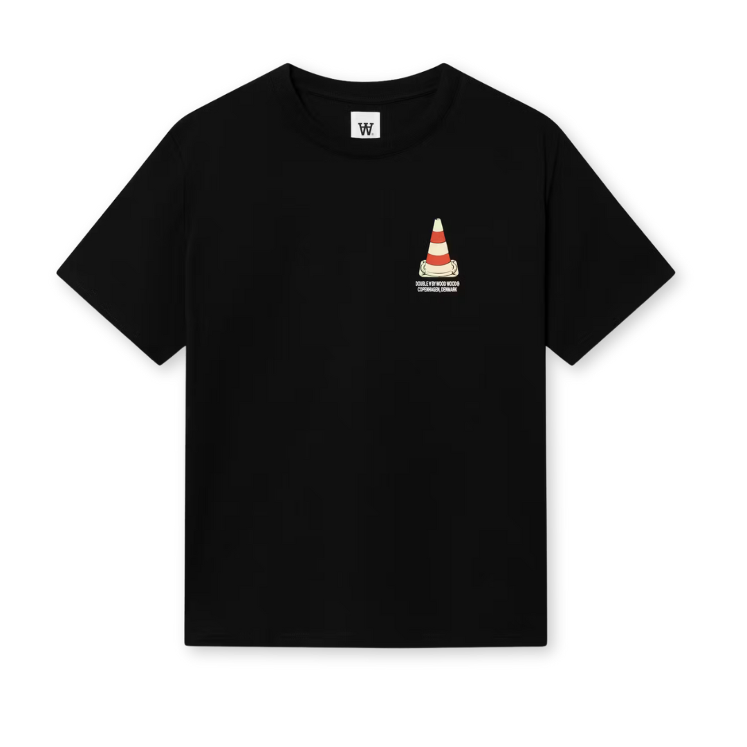 WOOD WOOD || ACE TEE CONE BLACK
