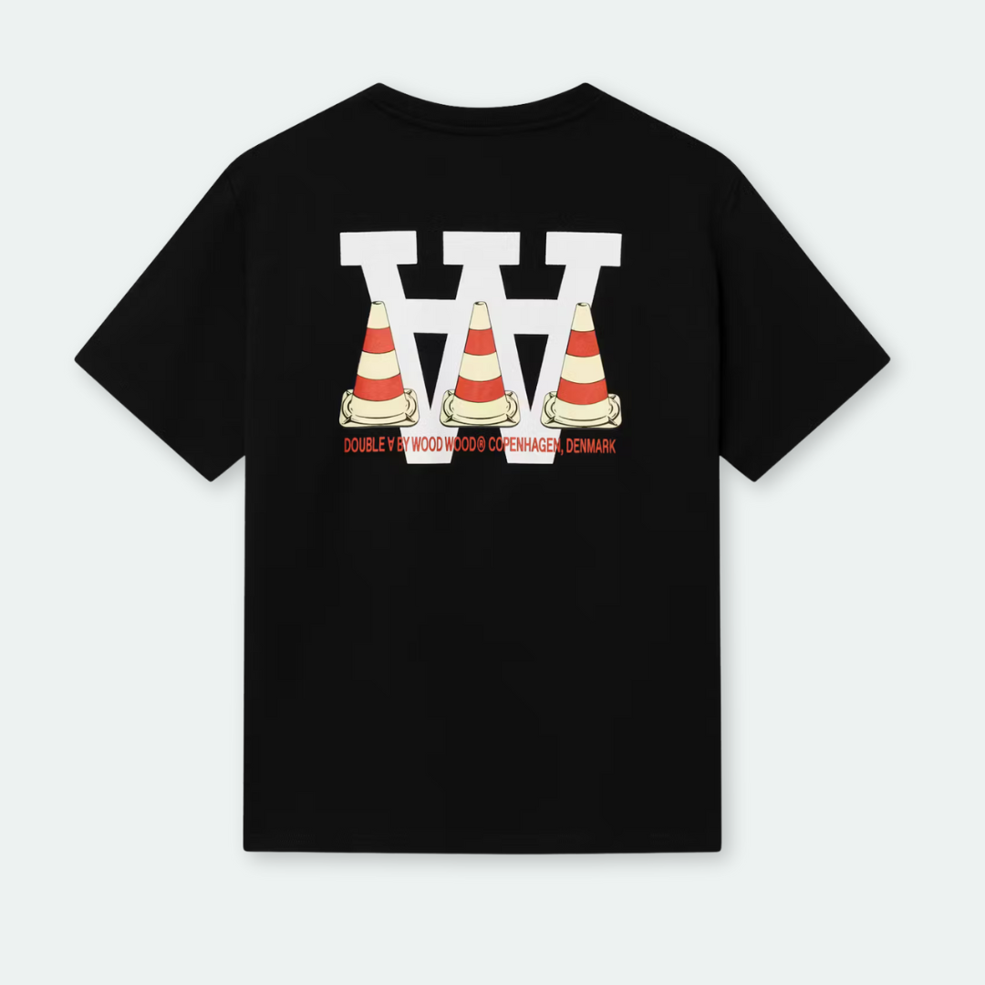WOOD WOOD || ACE TEE CONE BLACK