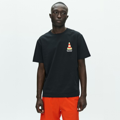WOOD WOOD || ACE TEE CONE BLACK