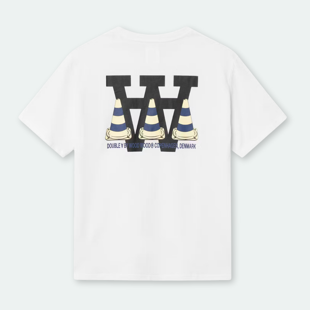 WOOD WOOD || ACE TEE CONE BRIGHT WHITE