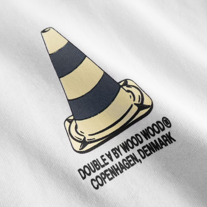 WOOD WOOD || ACE TEE CONE BRIGHT WHITE