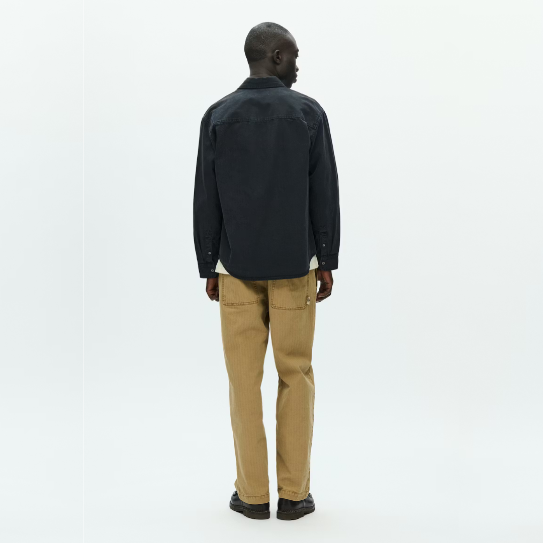WOOD WOOD || COOPER SHIRT BLACK