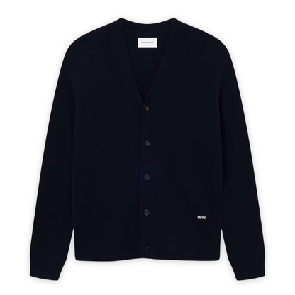 WOOD WOOD || LOGO CARDIGAN SALUTE