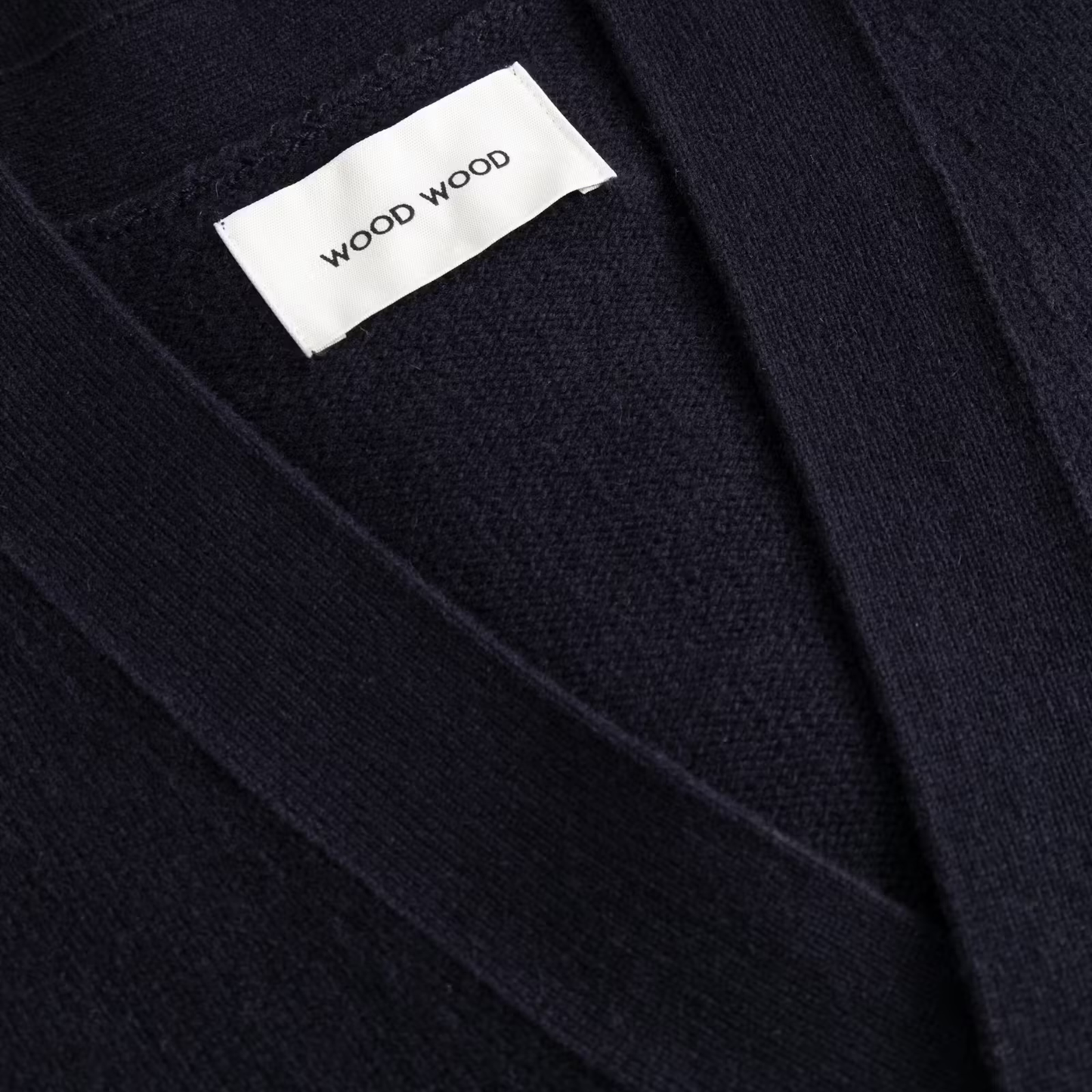 WOOD WOOD || LOGO CARDIGAN SALUTE