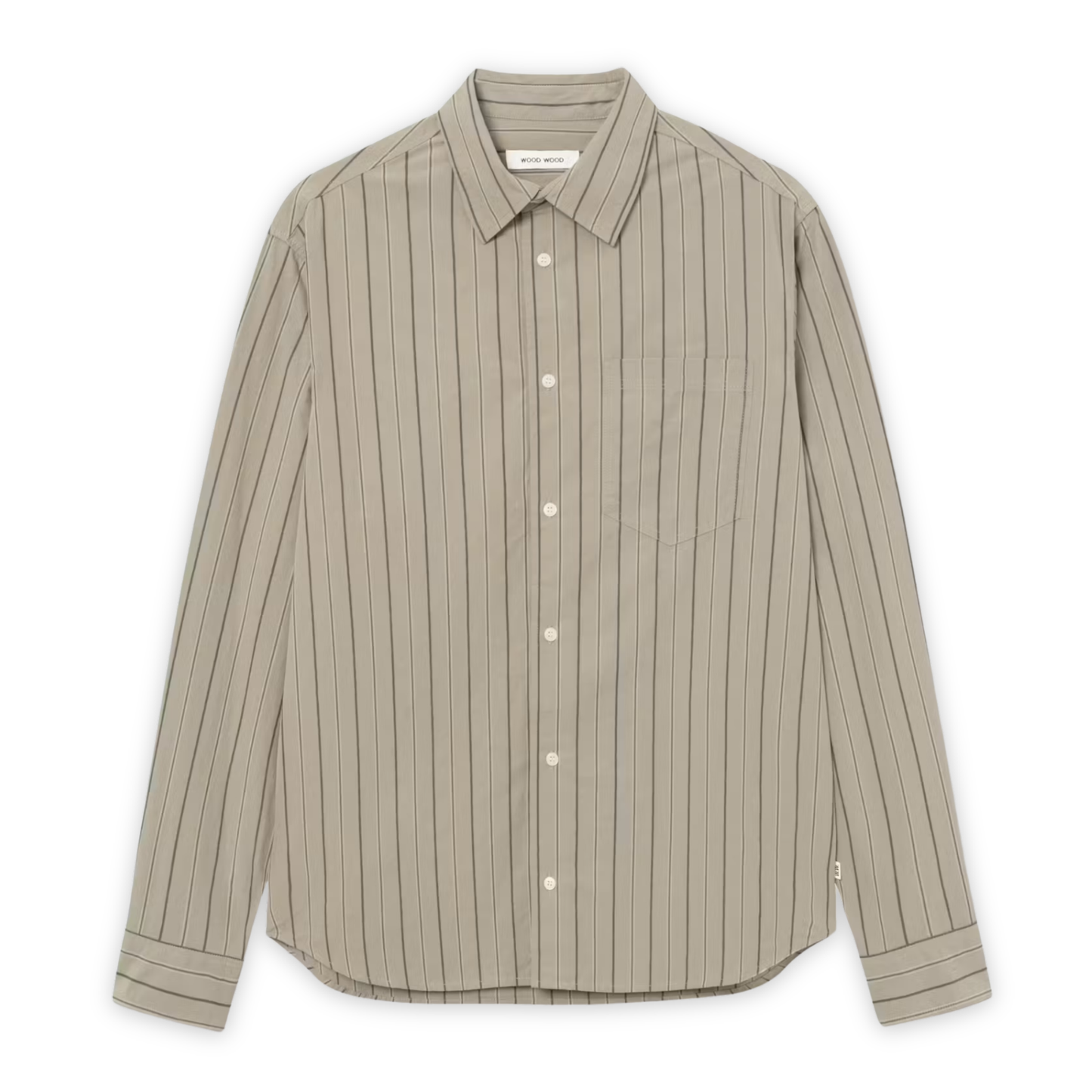 WOOD WOOD || NICO SHIRT TREK STRIPE