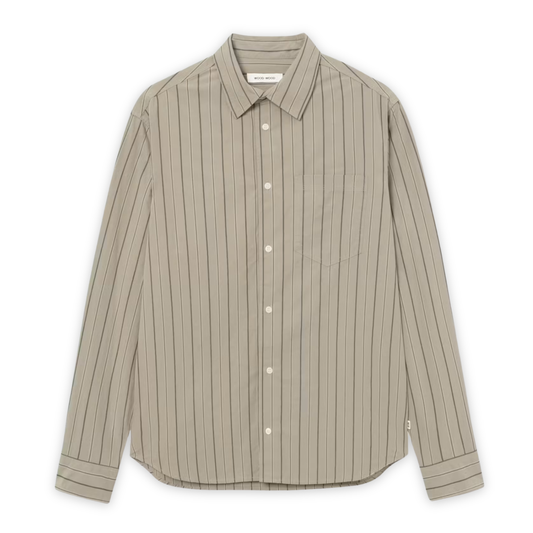 WOOD WOOD || NICO SHIRT TREK STRIPE