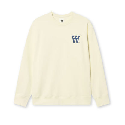 WOOD WOOD || NOEL AA CHEST PRINT SWEATSHIRT TUTLEDOVE