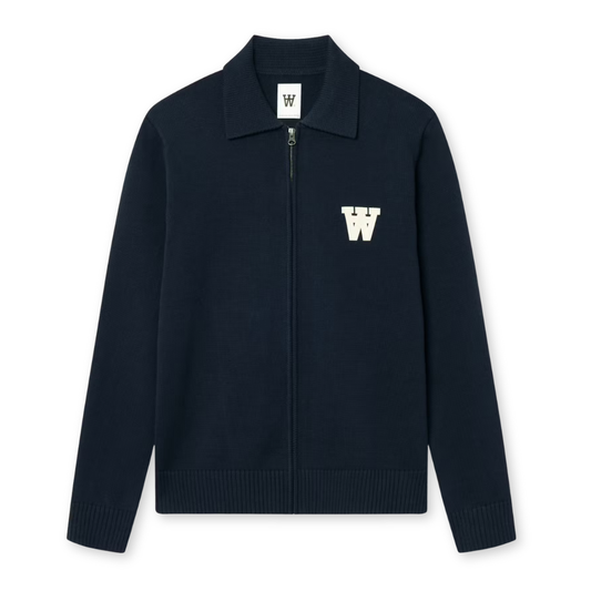 WOOD WOOD || TAY ZIPPER CARDIGAN SALUTE