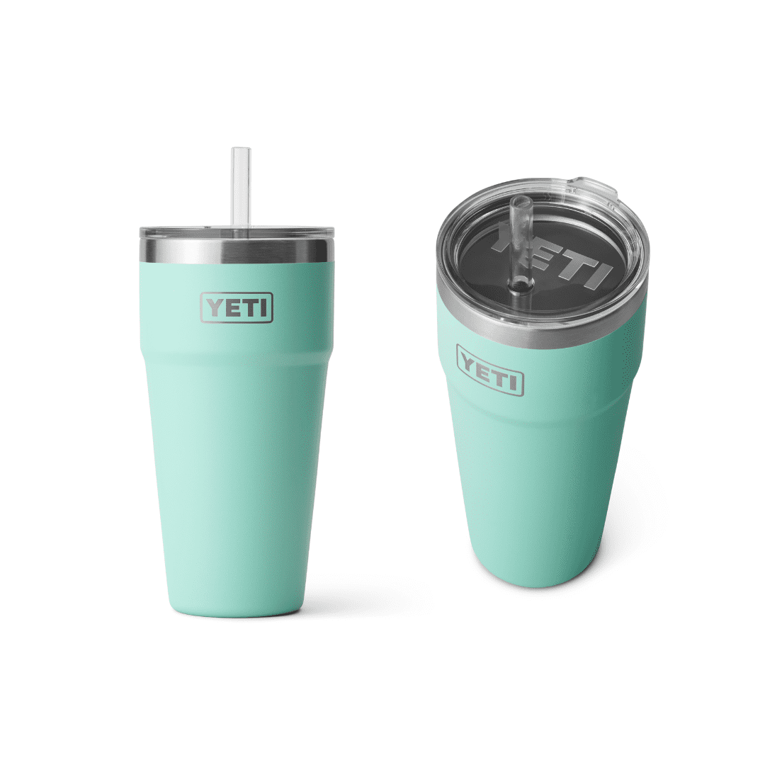 YETI || RAMBLER 26oz Becher mit Trinkhalm (760 ml)