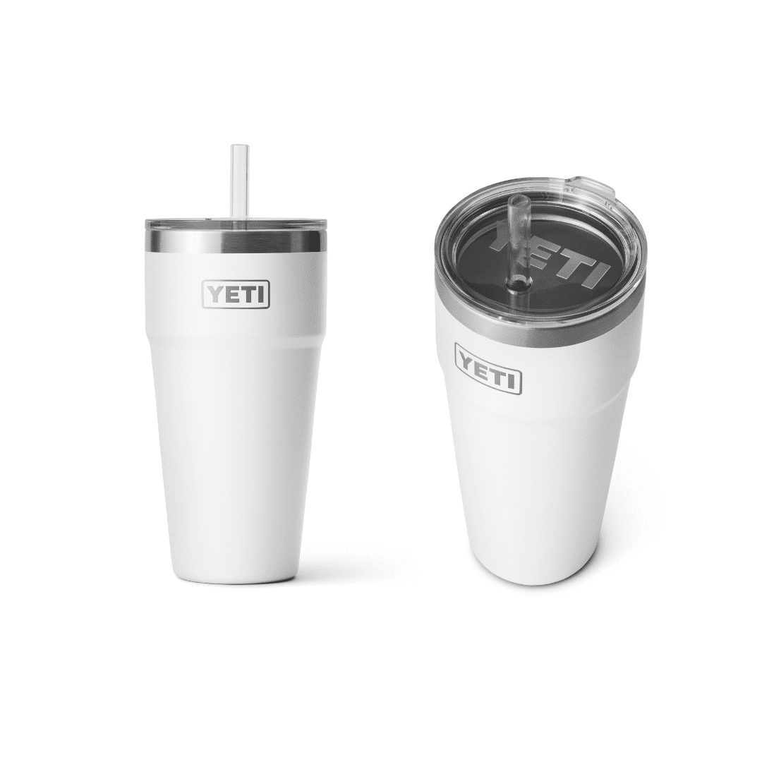 YETI || RAMBLER 26oz Becher mit Trinkhalm (760 ml)