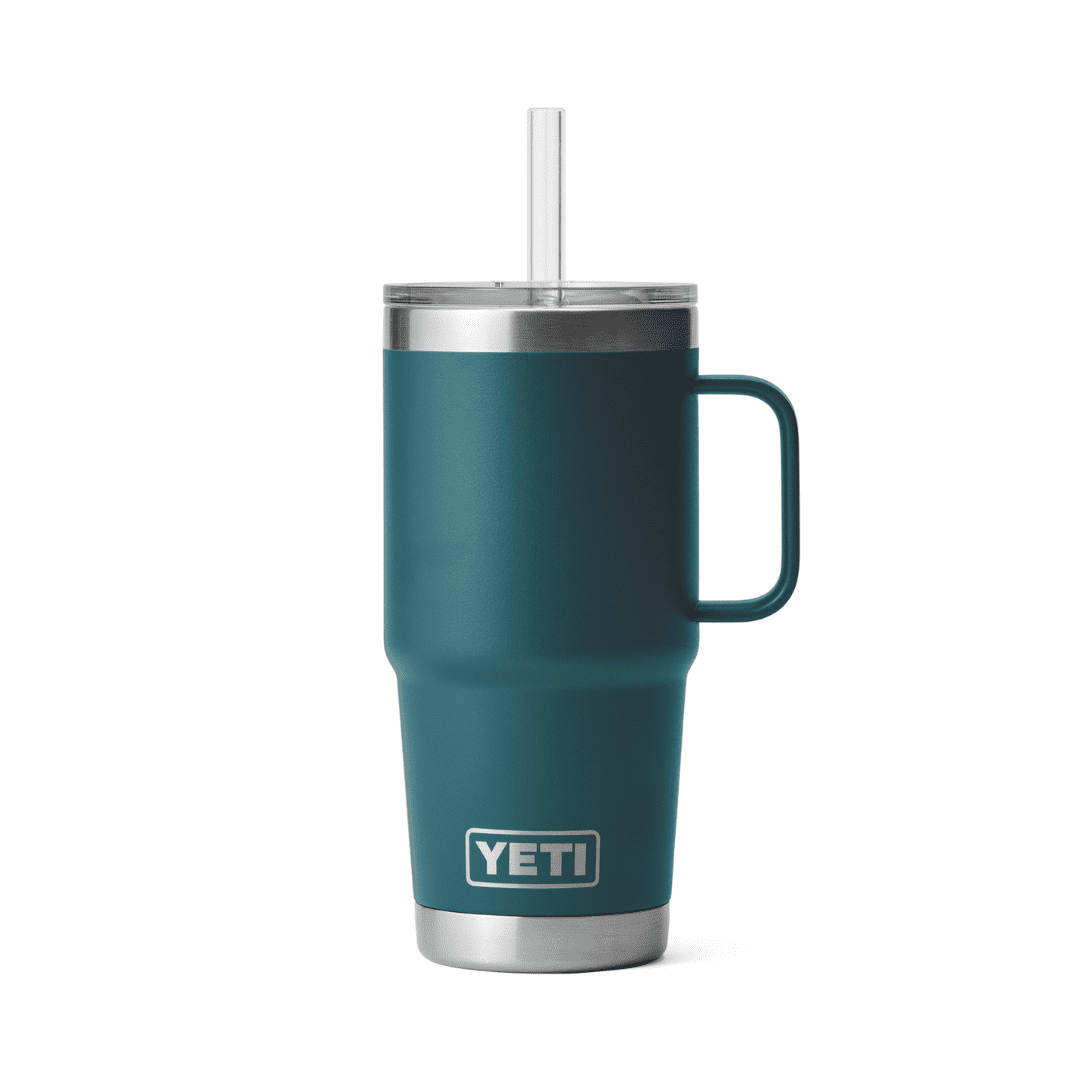 YETI || RAMBLER 25oz Becher mit Trinkhalm (740 ml)