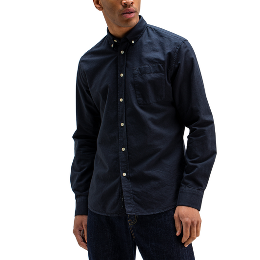 BUTCHER OF BLUE || AIDAN COTTON OXFORD SHIRT ALASKA BLUE