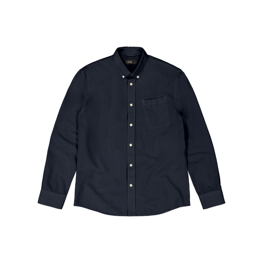 BUTCHER OF BLUE || AIDAN COTTON OXFORD SHIRT ALASKA BLUE