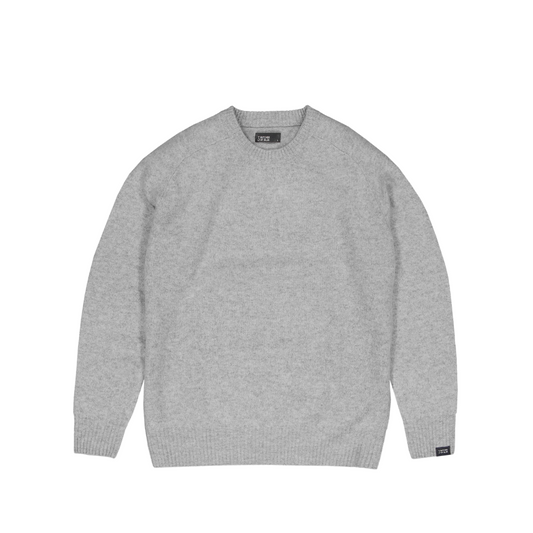 BUTCHER OF BLUE || EDMUND CREW GREY MELANGE