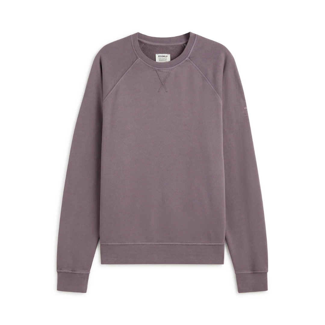 ECOALF || BERJAALF SWEATSHIRT MAN DUSTY MAUVE