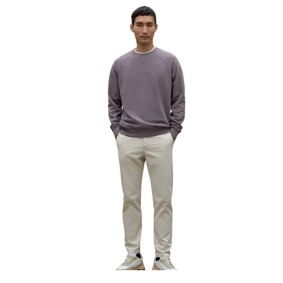 ECOALF || BERJAALF SWEATSHIRT MAN DUSTY MAUVE