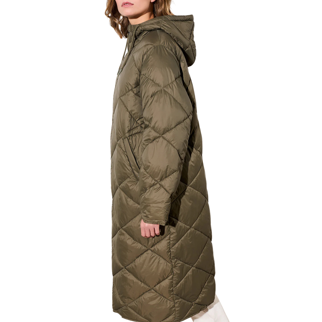 LANGER & CHEN || COAT VALEMOUNT OLIVE