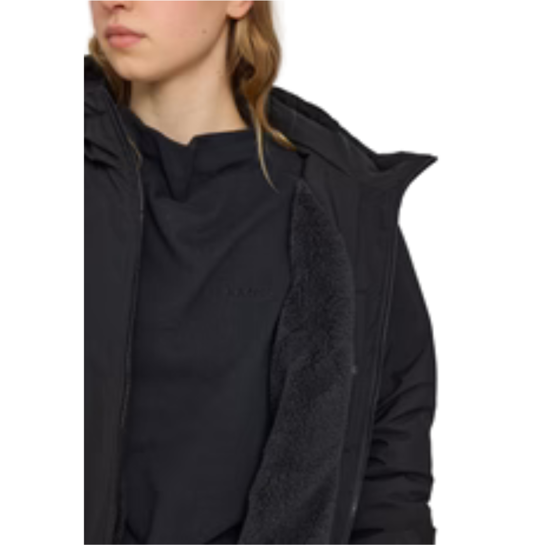 MAZINE || BASIC PADDED JACKET Black