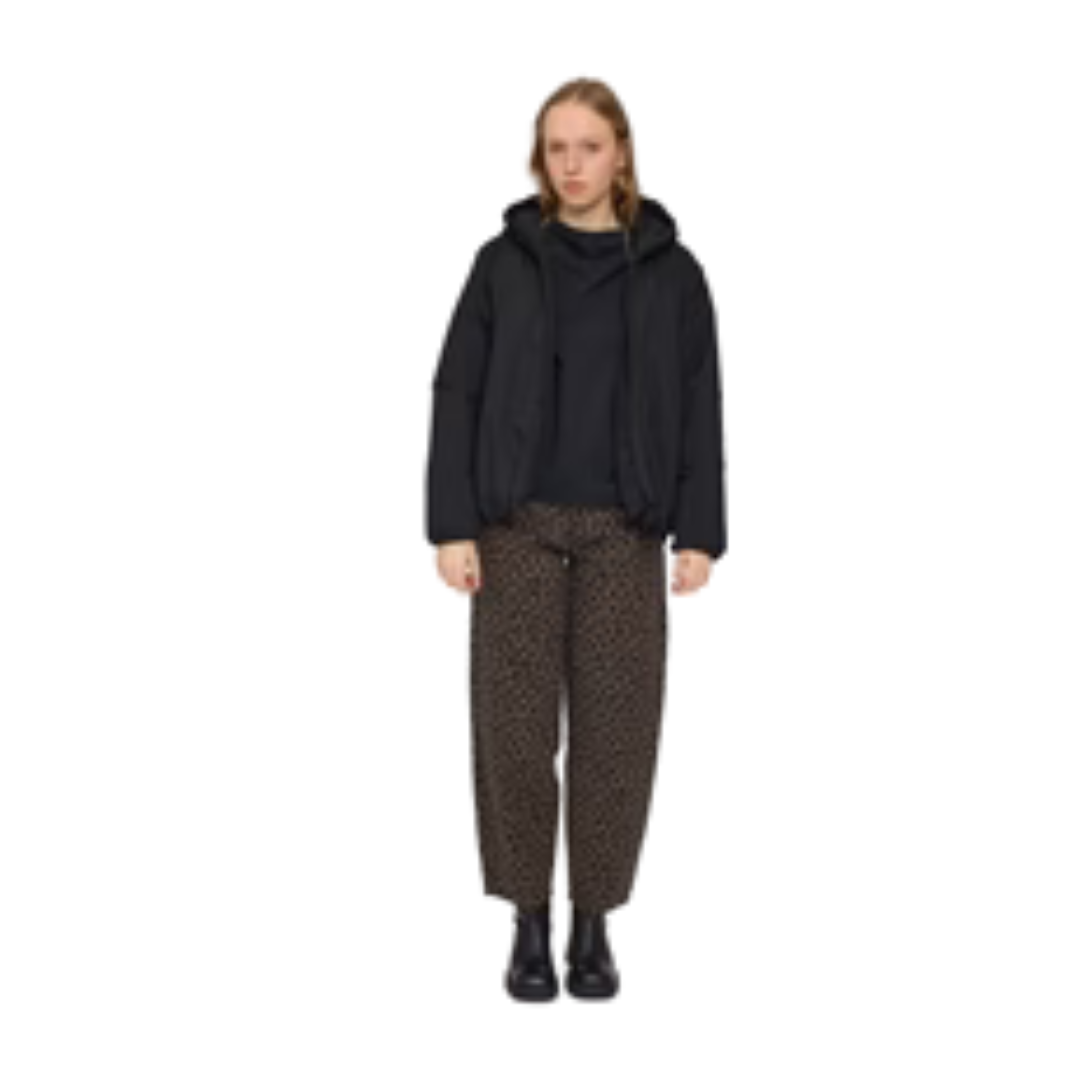 MAZINE || BASIC PADDED JACKET Black