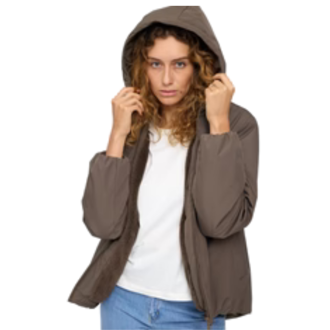 MAZINE || BASIC PADDED JACKET Olive Brown